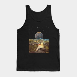 Tourists - Retro Space Surrealism Tank Top